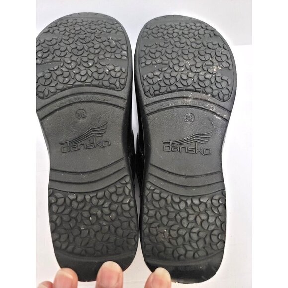 Dansko XP 2.0 Women's Clogs Size 38 Blue & Black Metallic Slip-Resistant us 7.5 - Picture 8 of 11